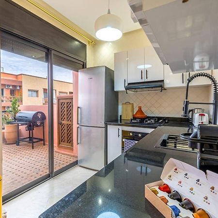 L'Atlas - Appartement Authentique A Gueliz Marraquexe Exterior foto