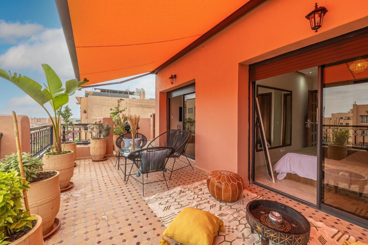 L'Atlas - Appartement Authentique A Gueliz Marraquexe Quarto foto